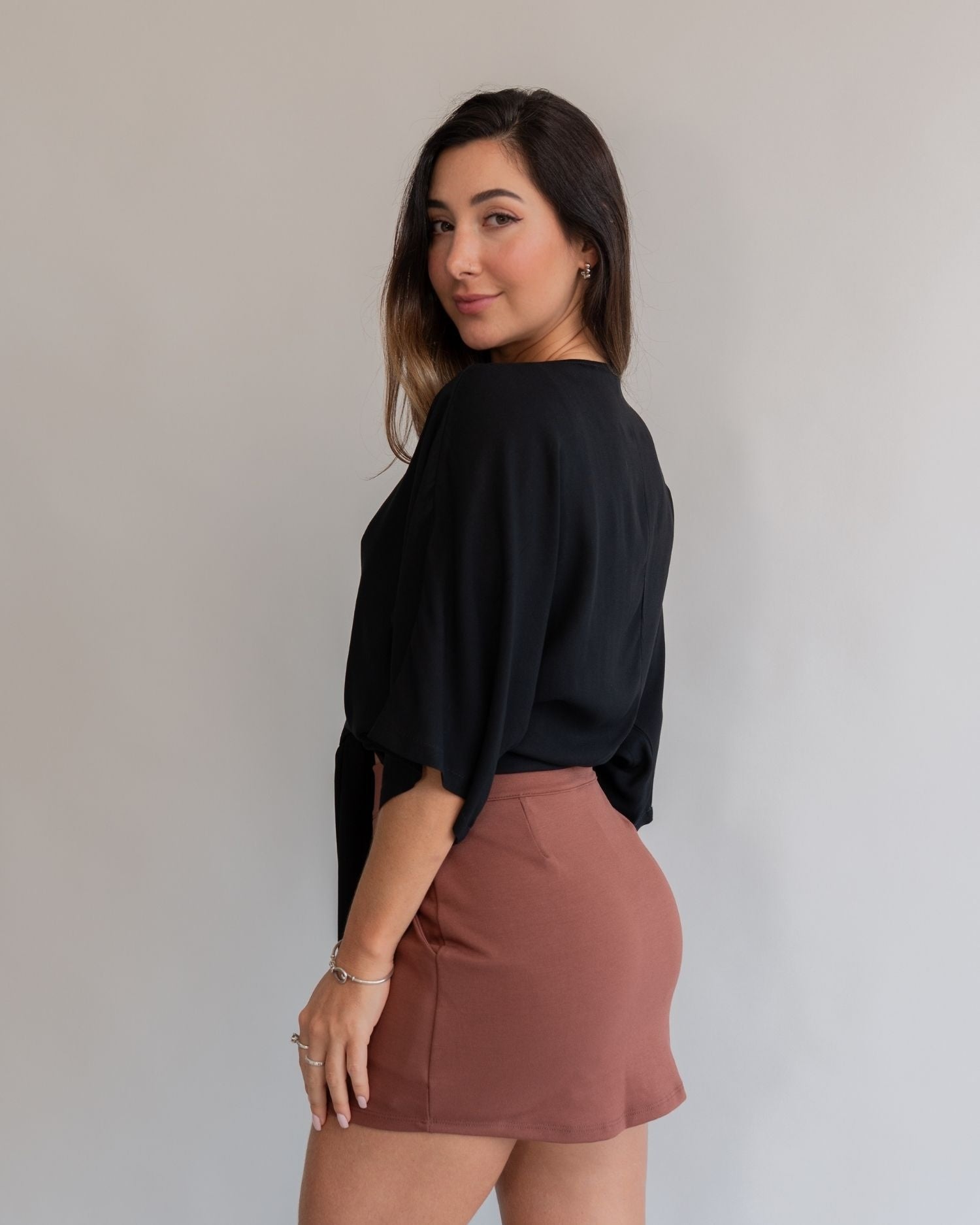Camisa Amarração Preta