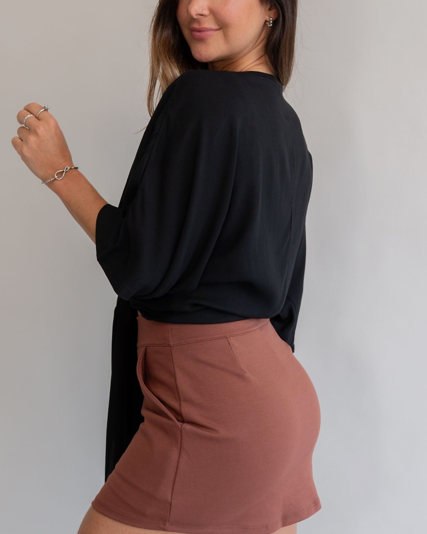 Camisa Amarração Preta