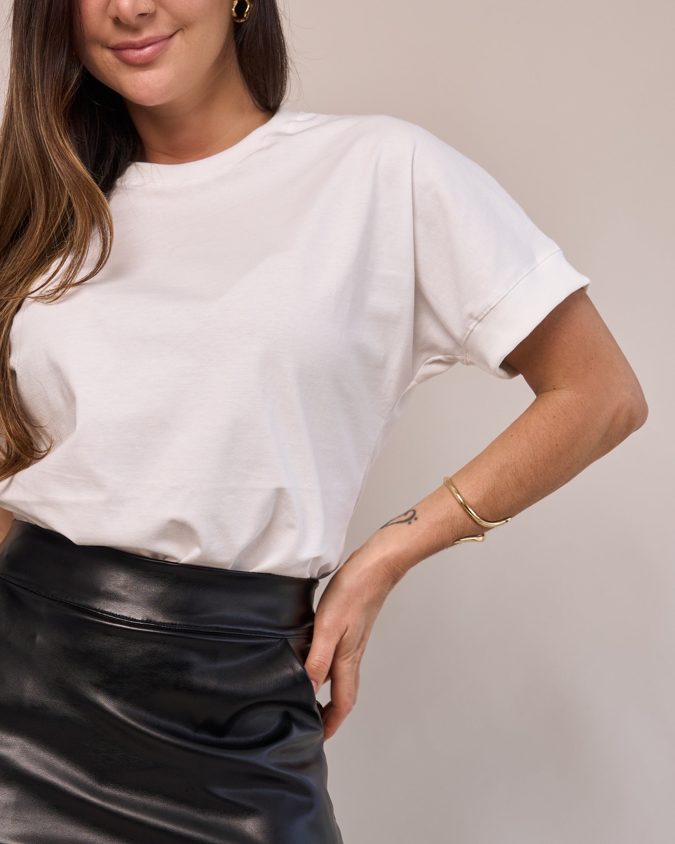 T-Shirt Básica Off-White