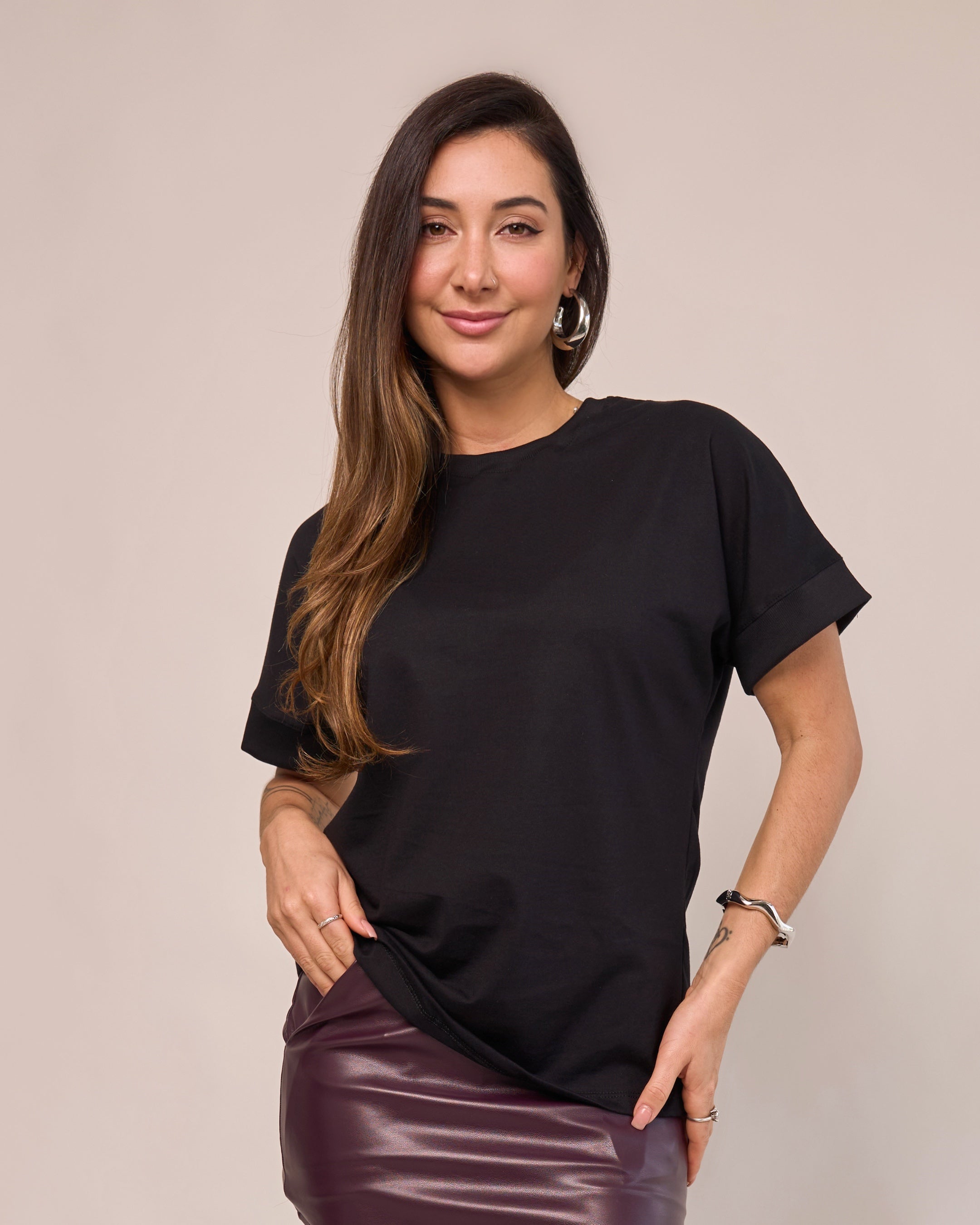 T-Shirt Básica Preta