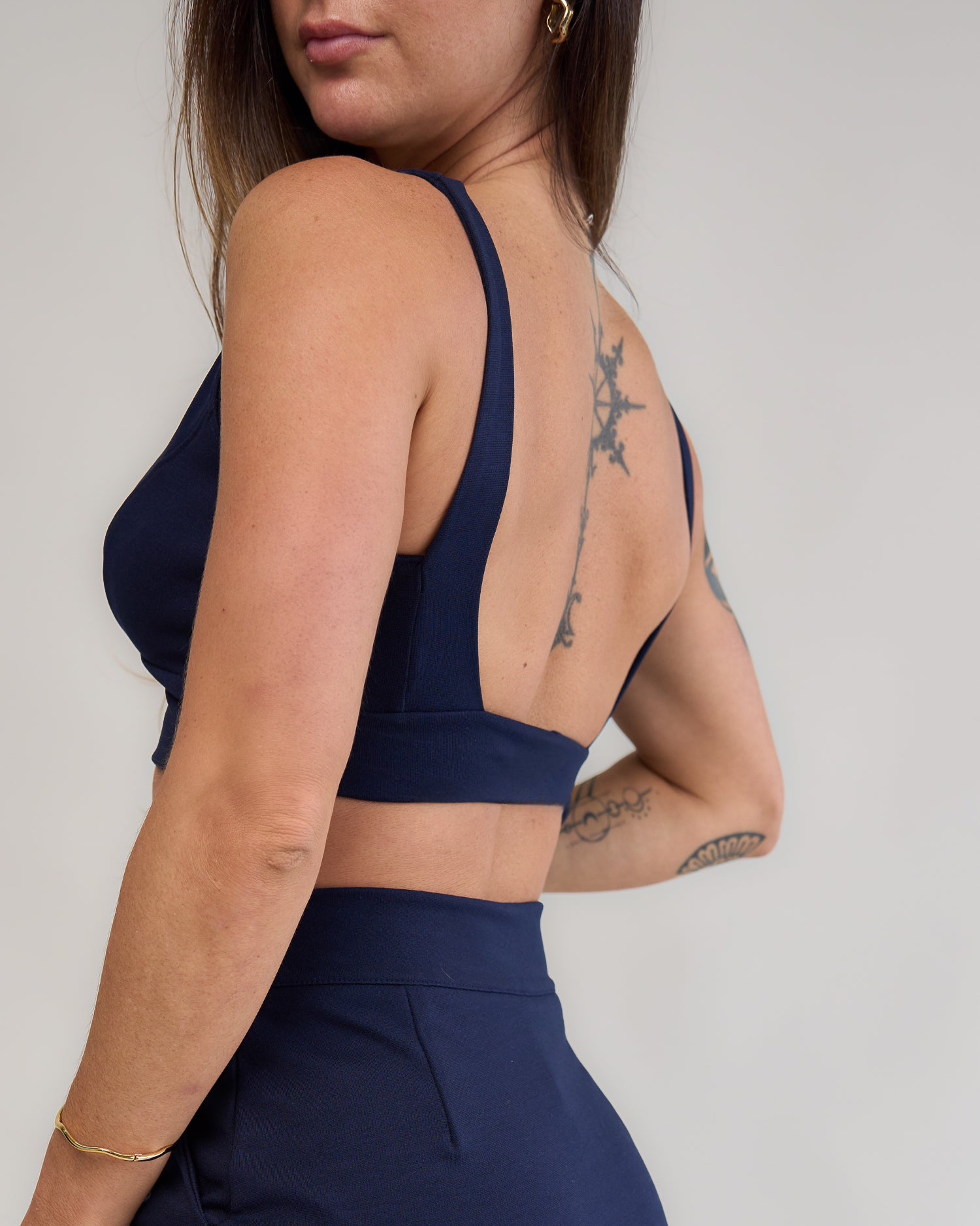 Top Bliss Azul Marinho