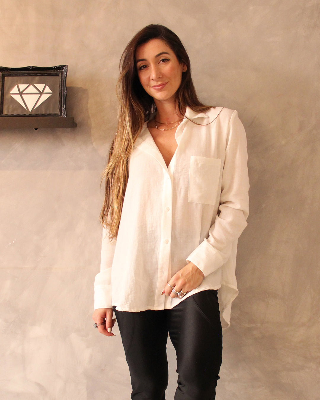 Camisa Oversized Branca