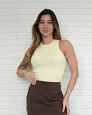 Básica Canelada Amarela