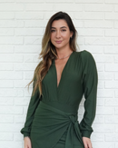 Body Transpassado Verde Militar