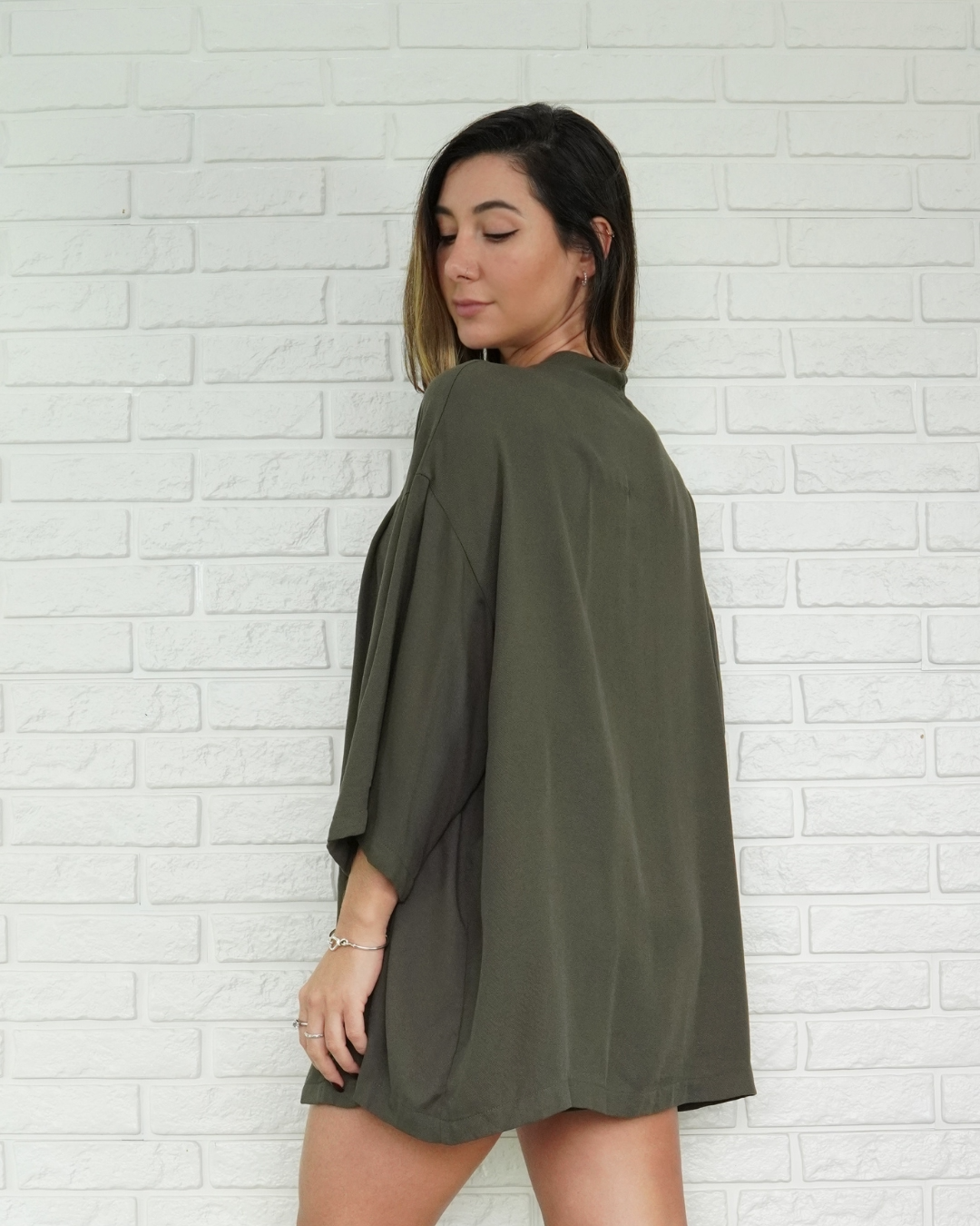 Kimono Verde Militar