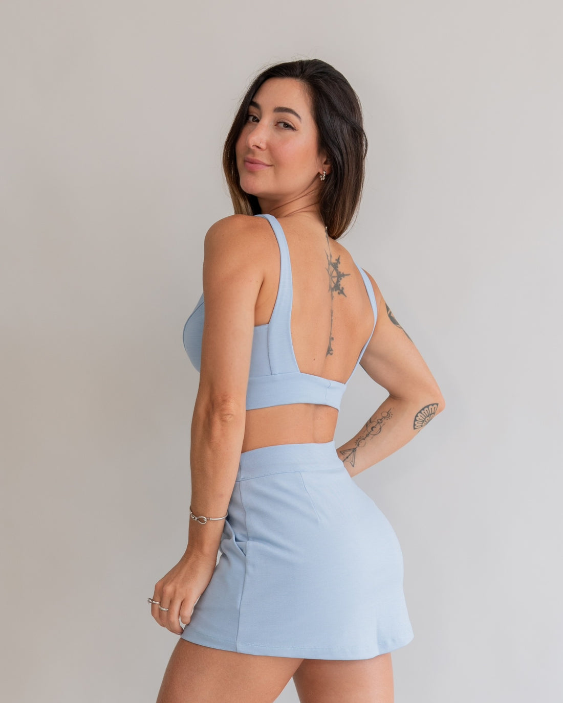 Short Saia Bliss Baby Blue