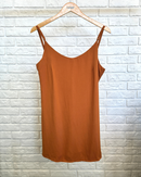 Macaquinho Vestido Marrom Guaraná