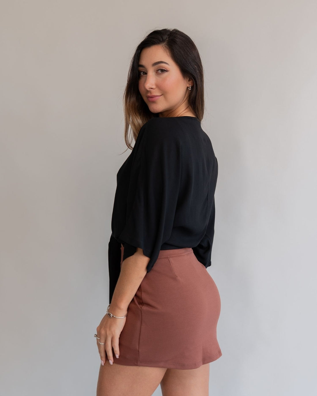 Camisa Amarração Preta