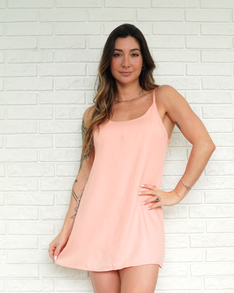 Macaquinho Vestido Tangerina