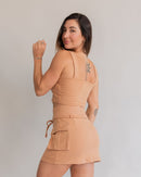 Short Saia Cargo Capuccino