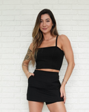 Short Saia Queens Preto