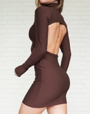 Vestido Siena Marrom