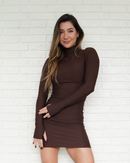 Vestido Siena Marrom