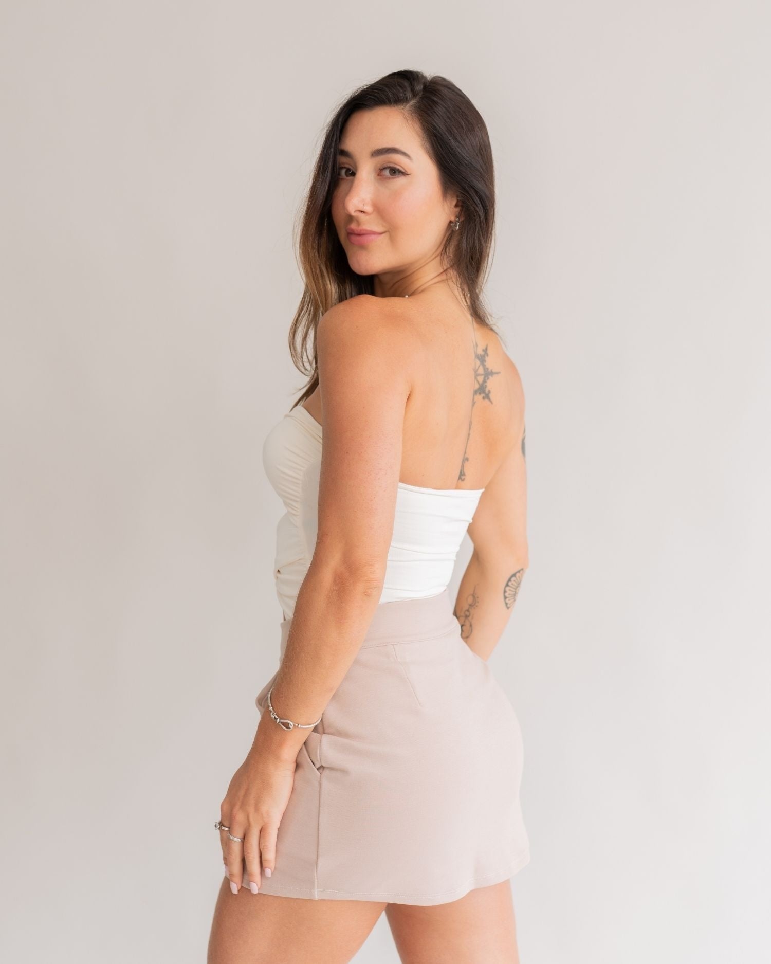 Body Recortes Off-White