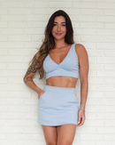 Short Saia Bliss Baby Blue