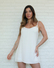 Macaquinho Vestido Off-White