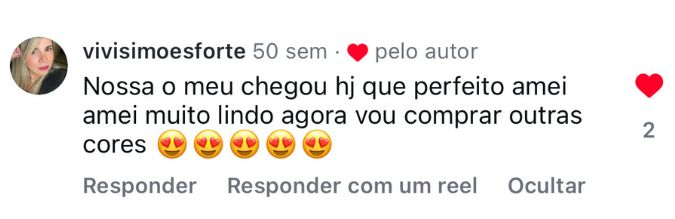 Depoimento de cliente
