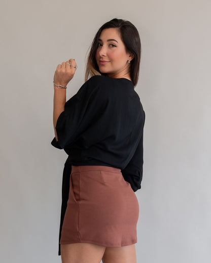 Camisa Amarração Preta