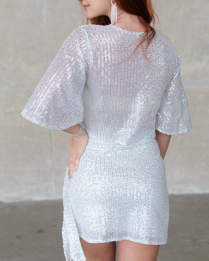 Saia Amarração Glow Prata