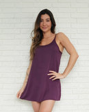 Macaquinho Vestido Açaí