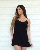 Macaquinho Vestido Preto