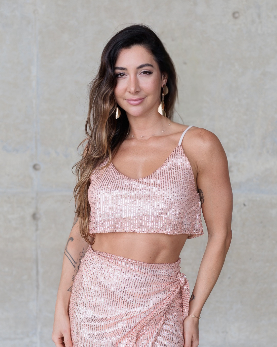 Top Rodado Glow Rosé