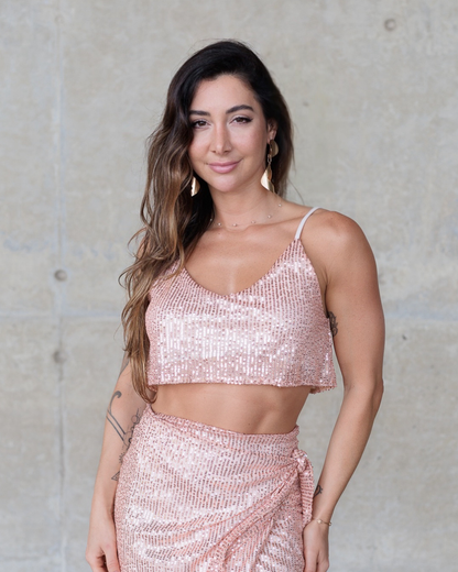 Top Rodado Glow Rosé