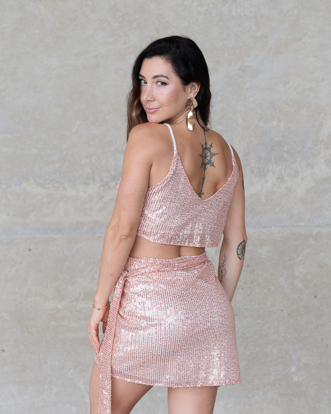 Top Rodado Glow Rosé