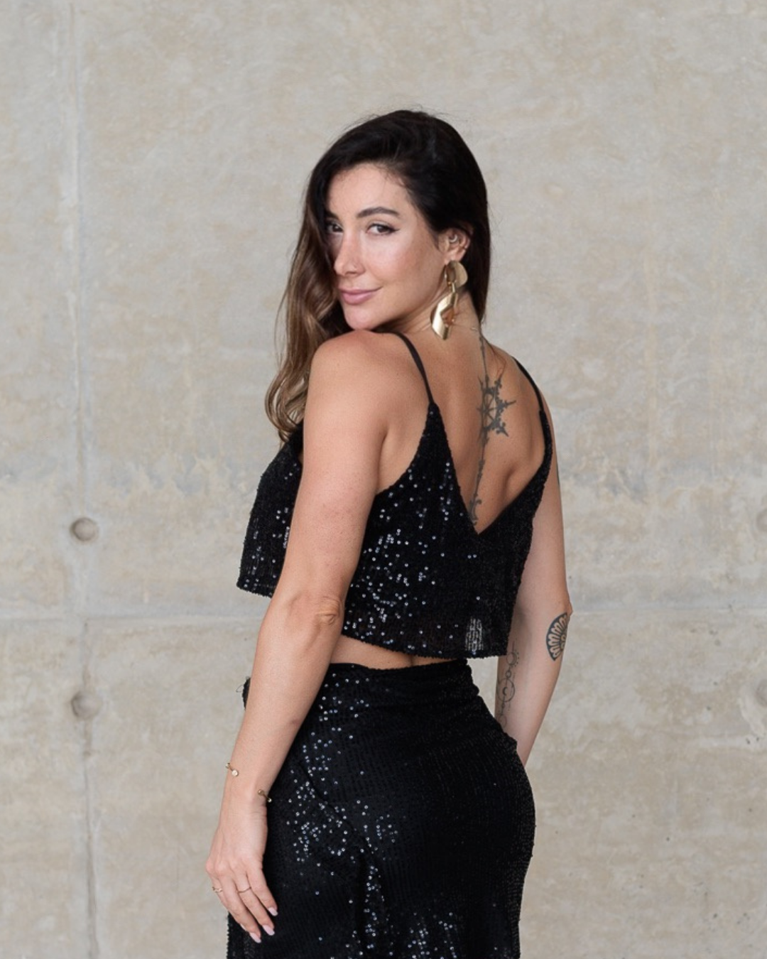 Top Rodado Glow Preto