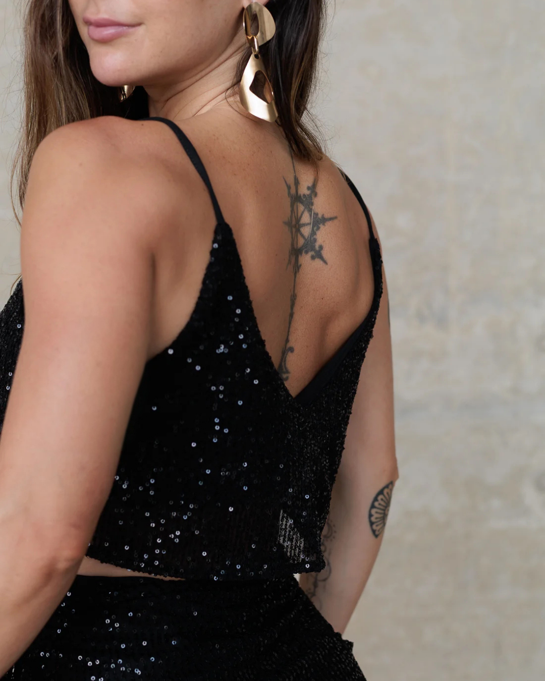 Top Rodado Glow Preto