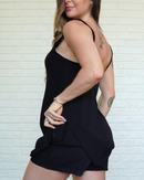 Macaquinho Vestido Preto