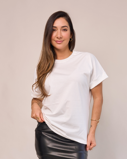 T-Shirt Básica Off-White