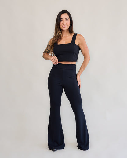 Calça Flare Bliss Preta