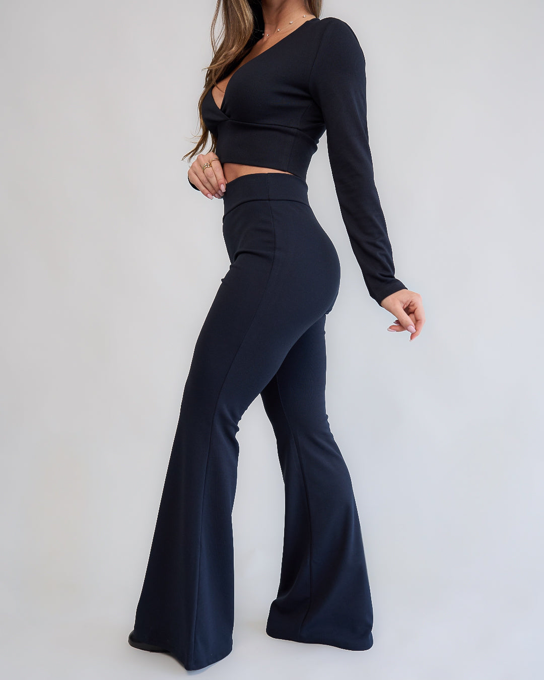 Calça Flare Bliss Preta