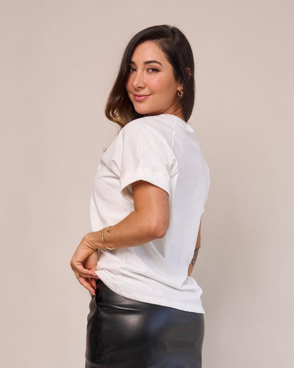 T-Shirt Básica Off-White