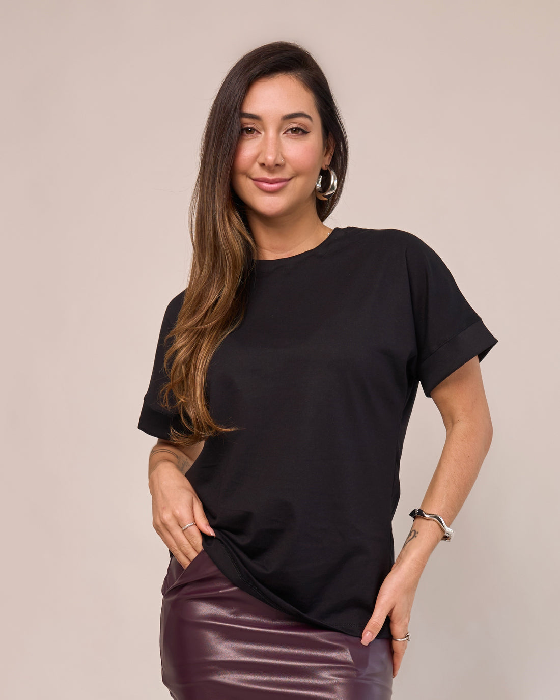 T-Shirt Básica Preta