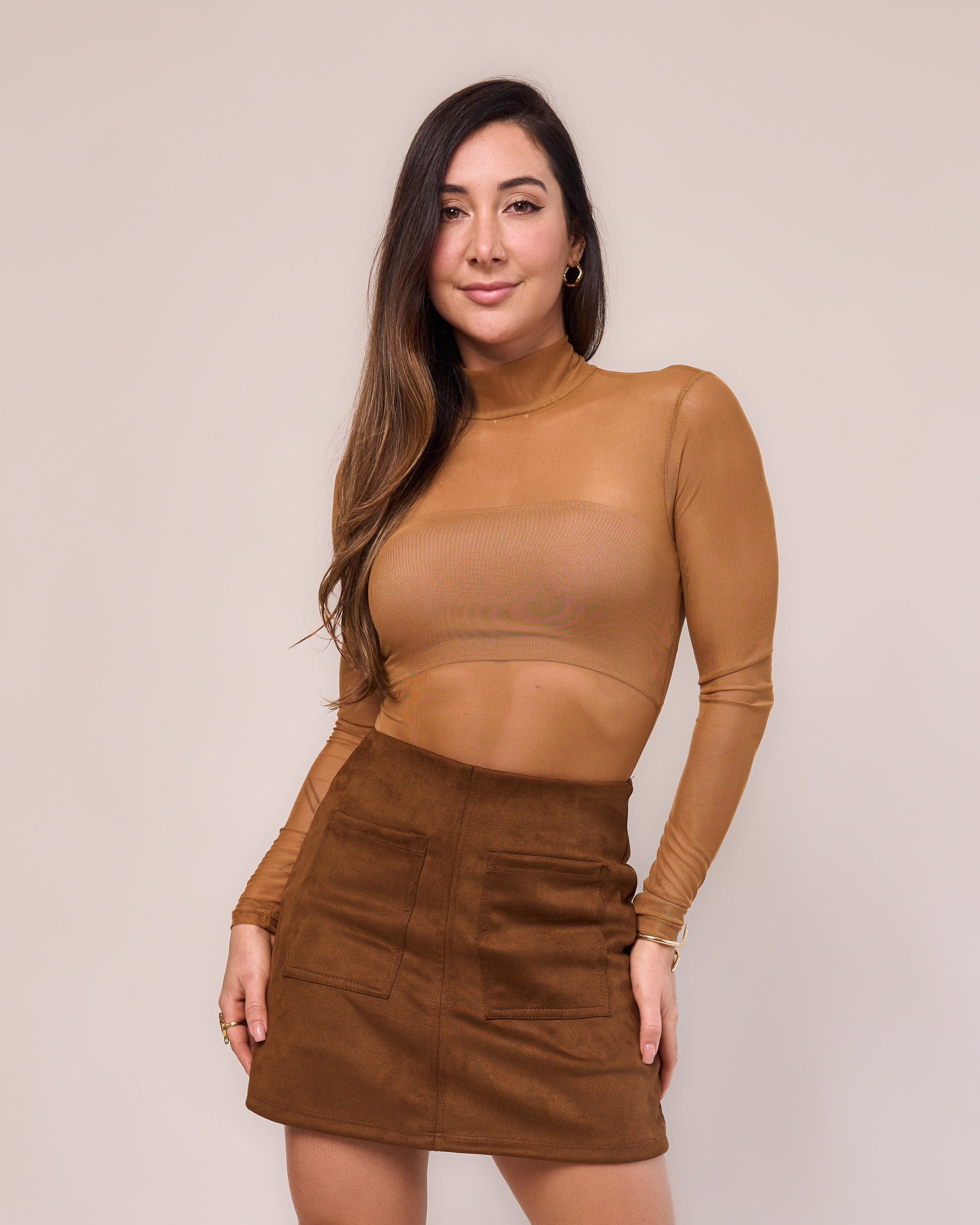 Body Tule Capuccino