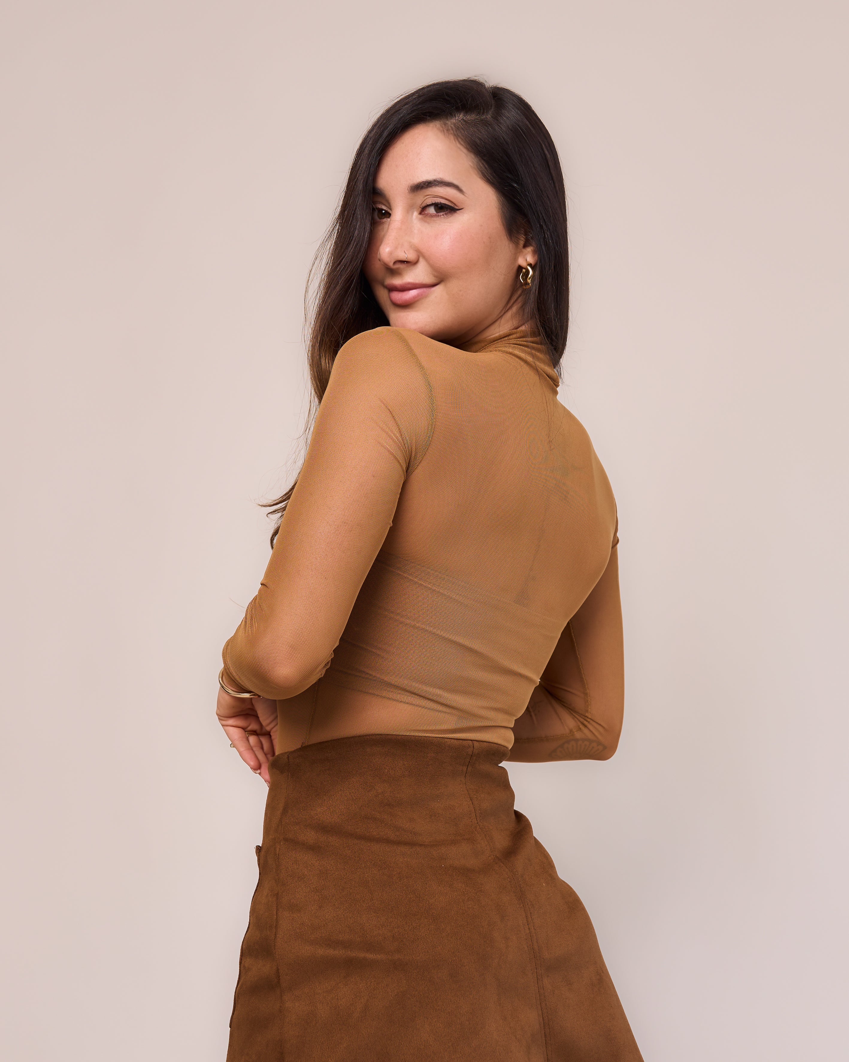 Body Tule Capuccino
