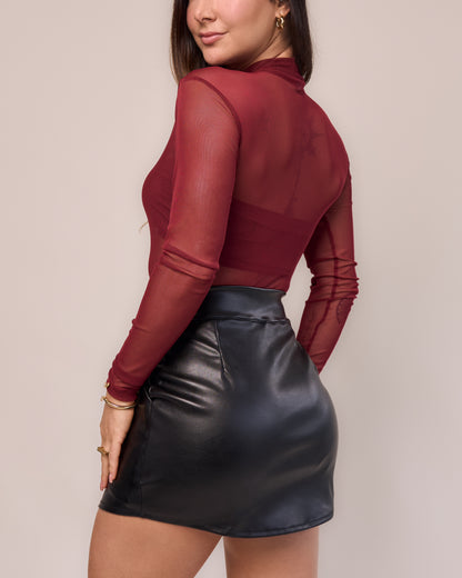 Body Tule Vinho
