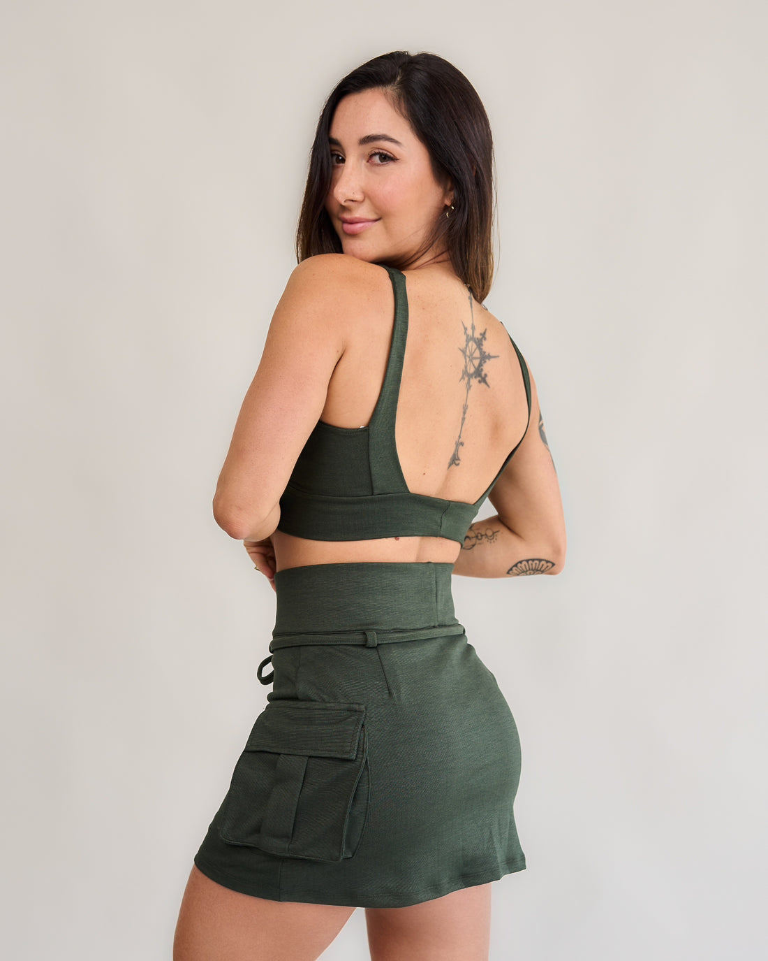 Top Bliss Verde Militar