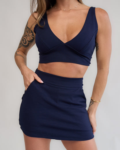 Top Bliss Azul Marinho