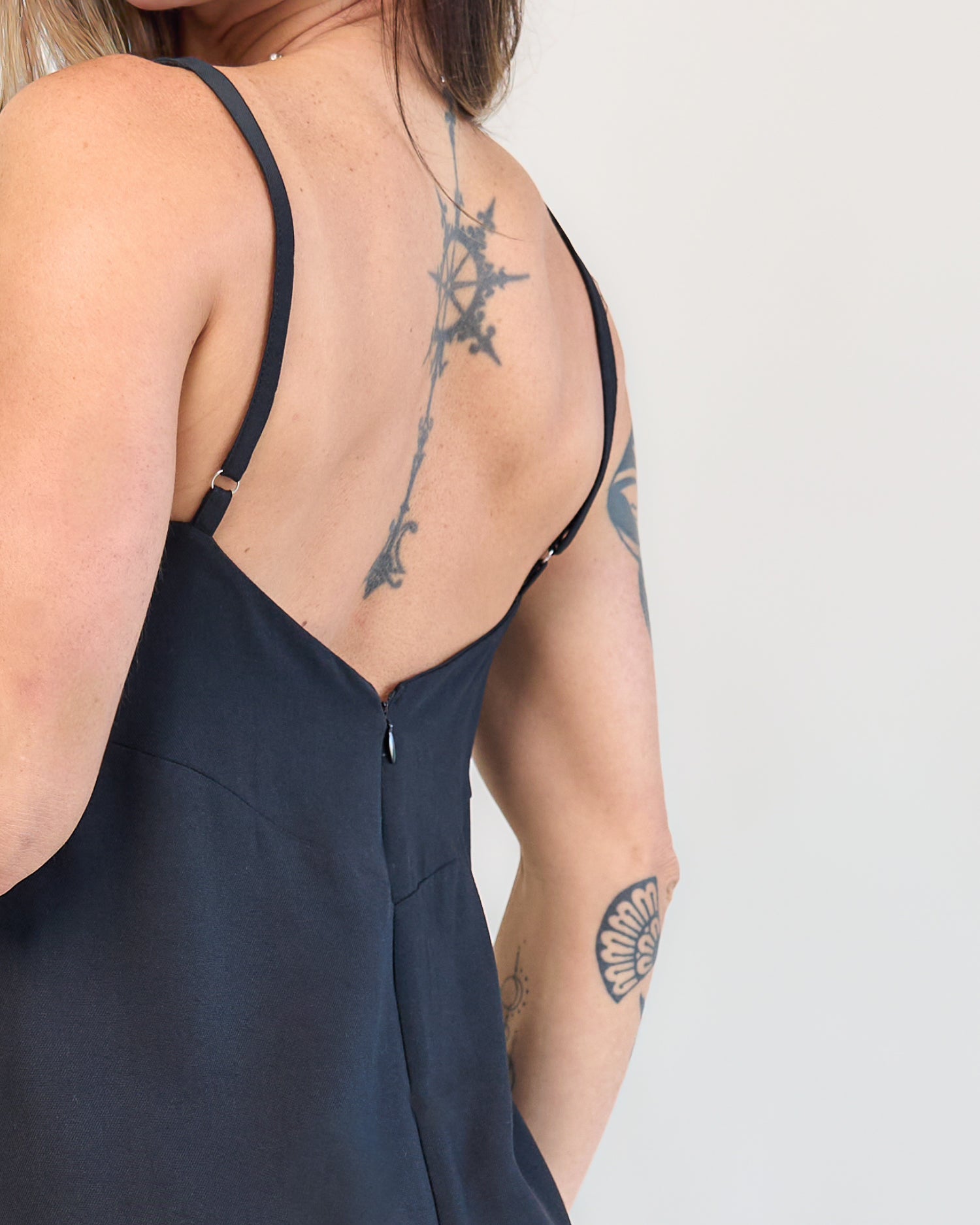 Macaquinho Vestido Preto