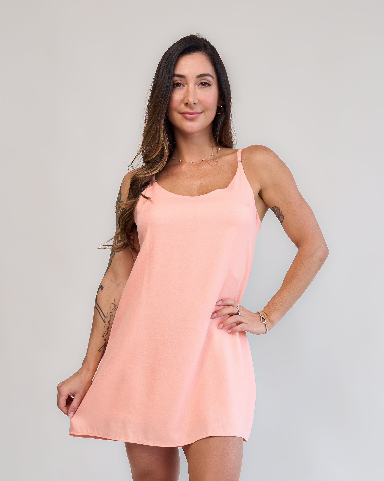 Macaquinho Vestido Tangerina