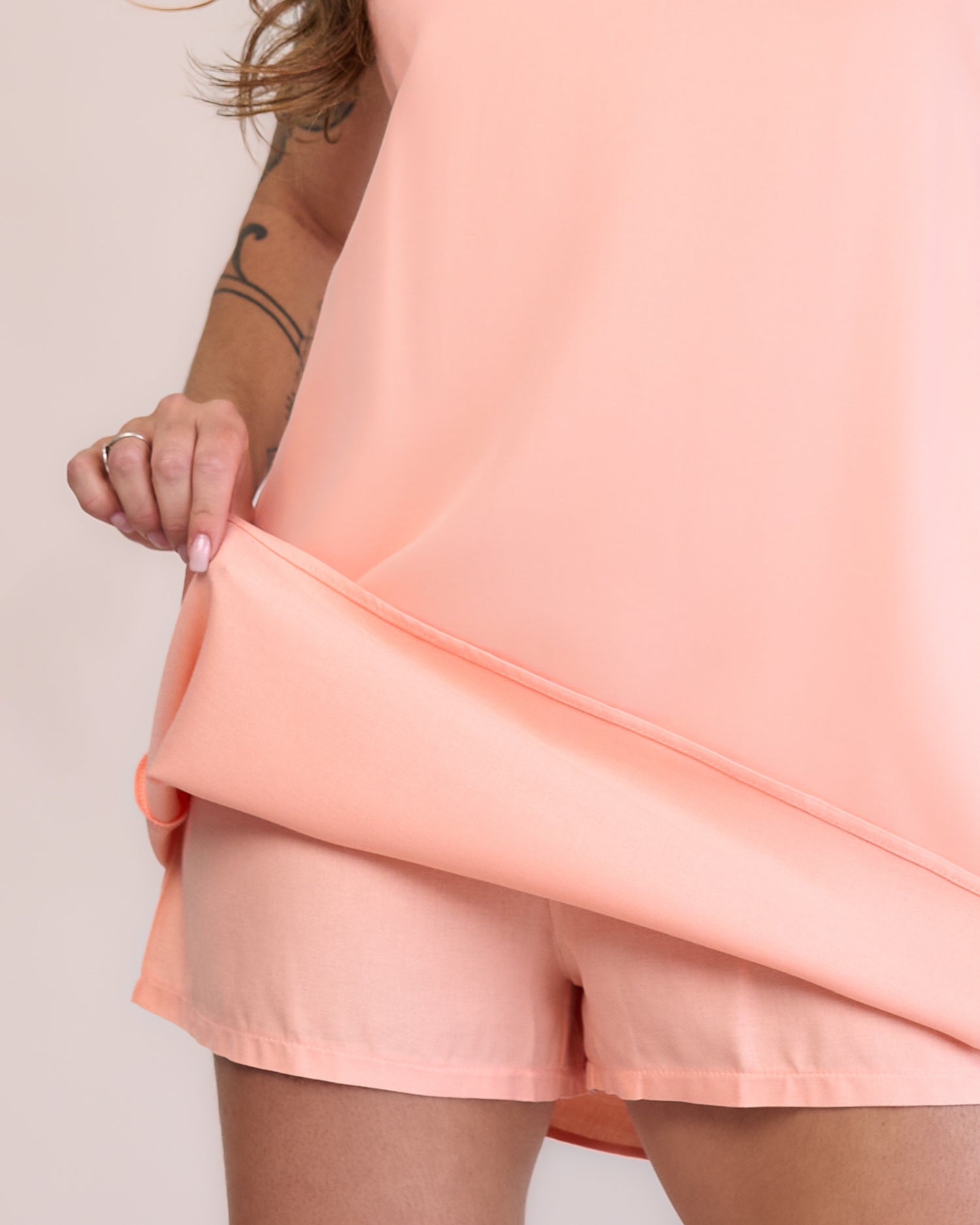 Macaquinho Vestido Tangerina