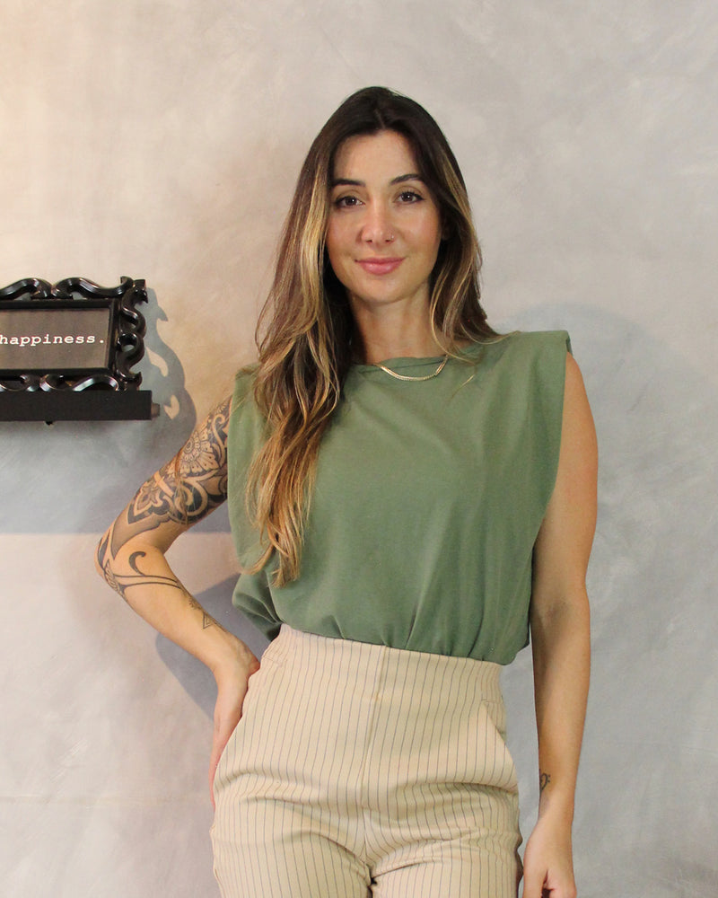 Muscle Tee Verde