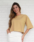 T-Shirt Básica Capuccino