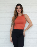 Regata Básica Poliamida Terra Cota