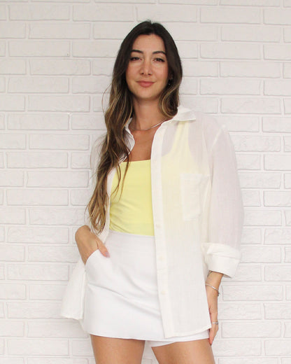 Camisa Oversized Branca