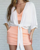 Camisa Amarração Off-White