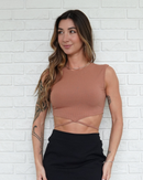 Cropped Celeste Mocha Mousse